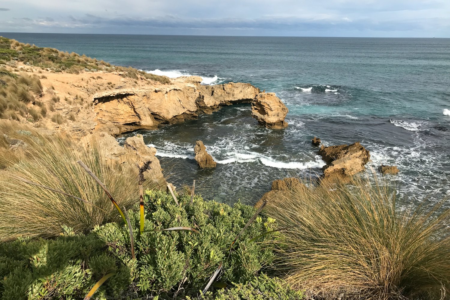 Coastal scenery on the Mornington Peninsula