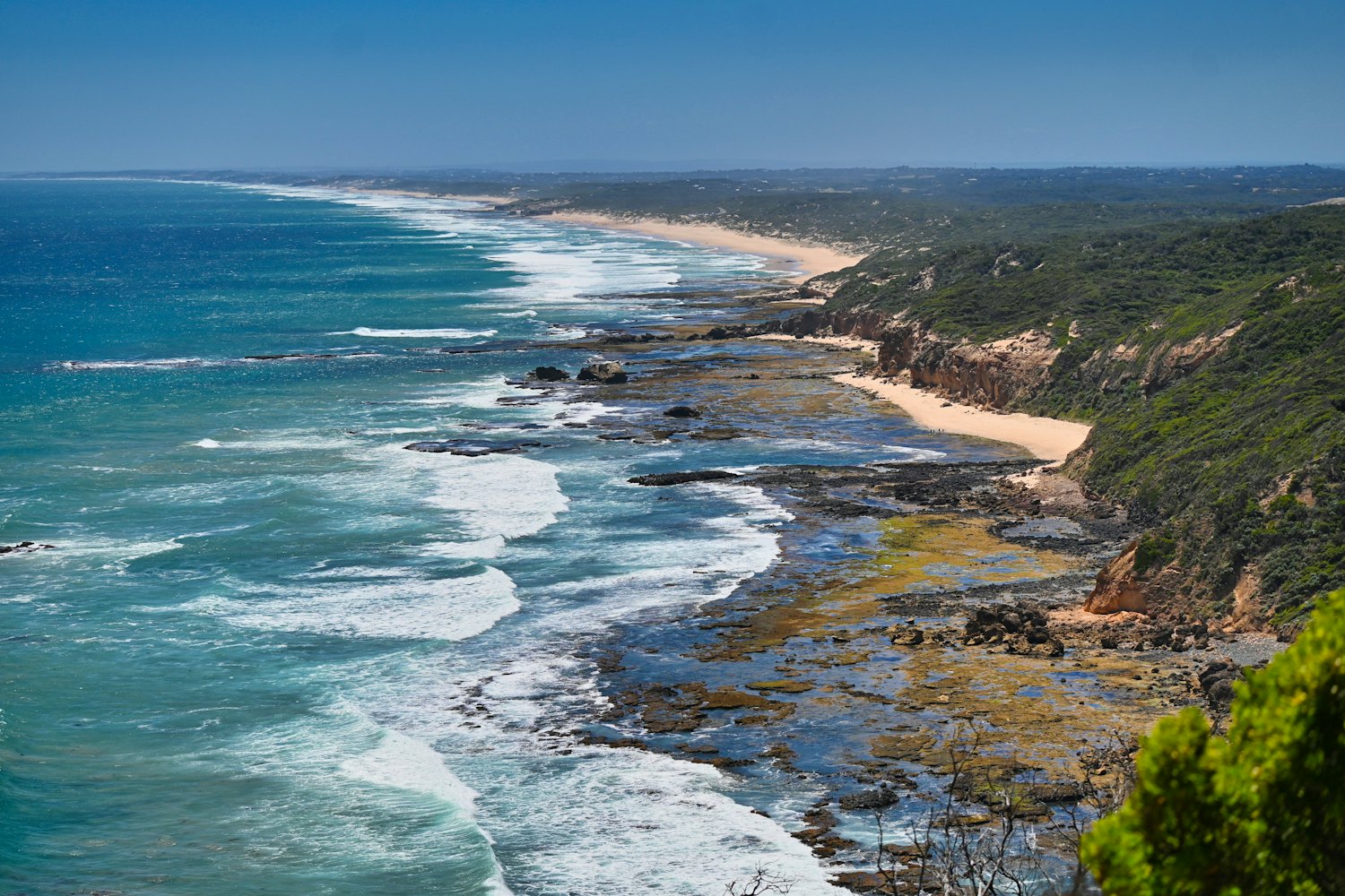 Coastal scenery on the Mornington Peninsula